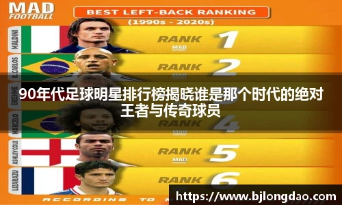 90年代足球明星排行榜揭晓谁是那个时代的绝对王者与传奇球员